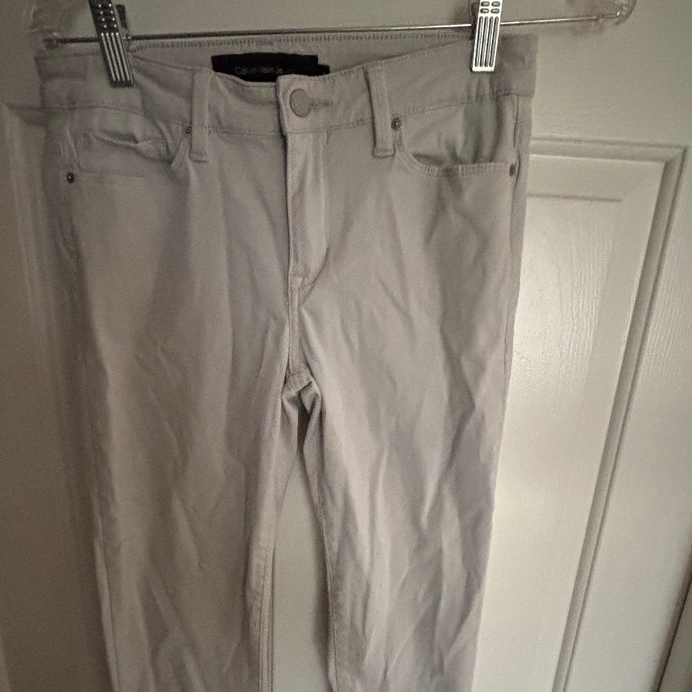 Calvin Klein Biege Jeans Size 4